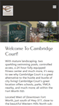 Mobile Screenshot of cambridgecourttx.com